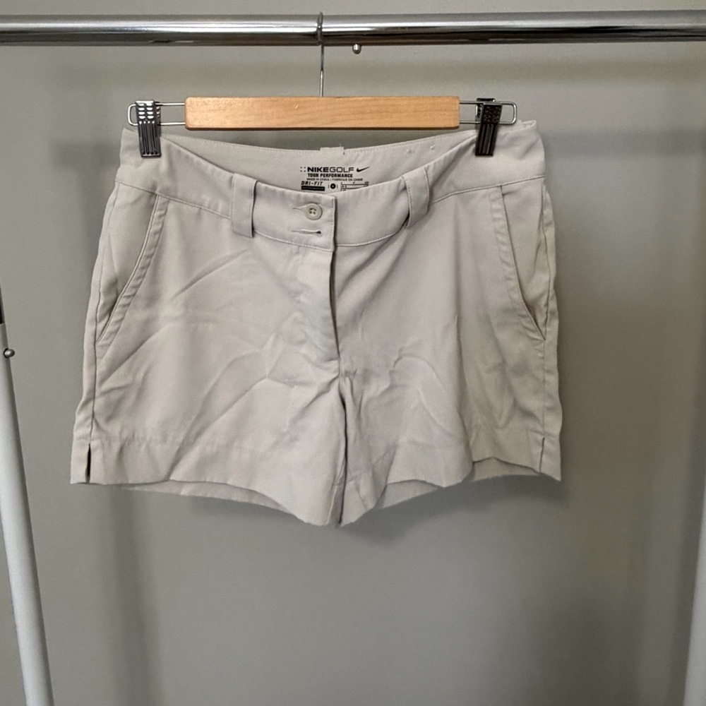 Nike Women's Cream Athletic Shorts